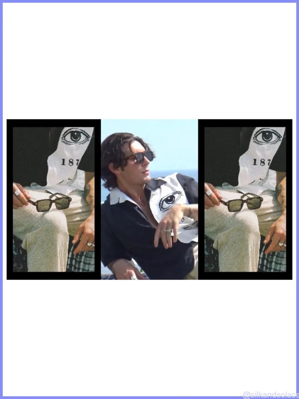 Oversized Square Polarized Sunglasses Retro Chunky Full-Frame